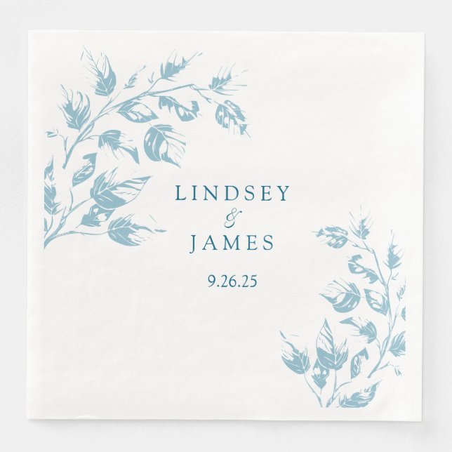 Wedding  napkin (Front)