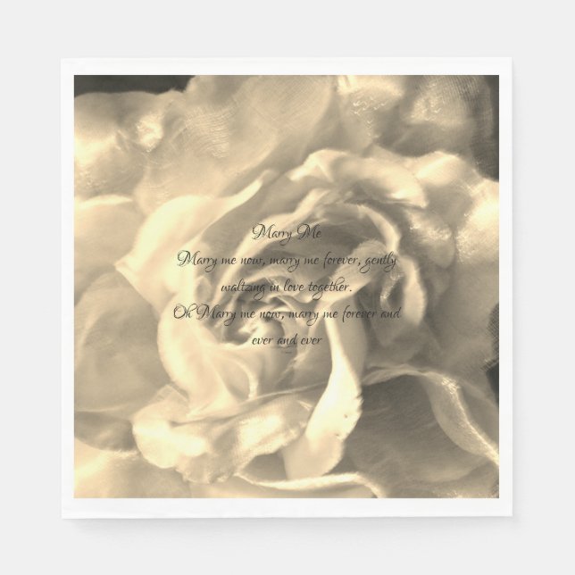 wedding napkin art and design (Front)