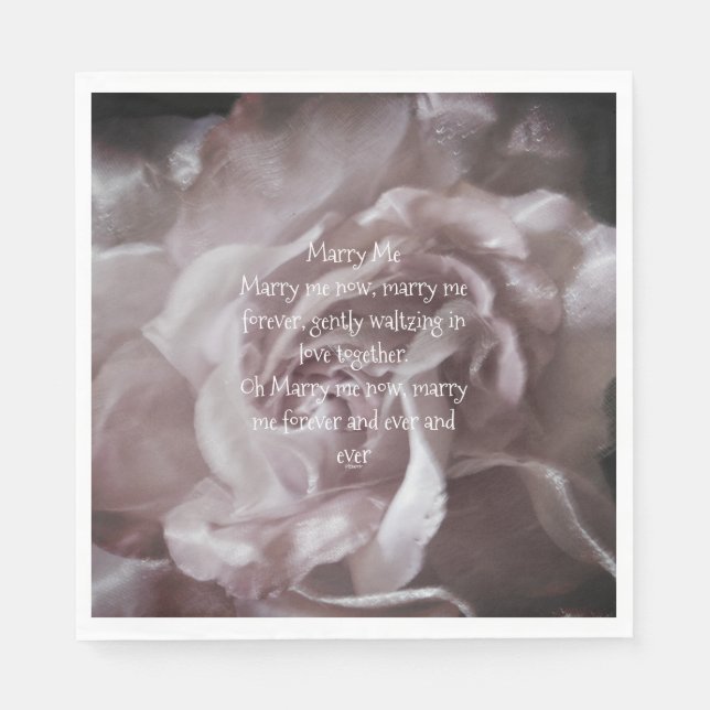 wedding napkin ART AND DESIGN (Front)