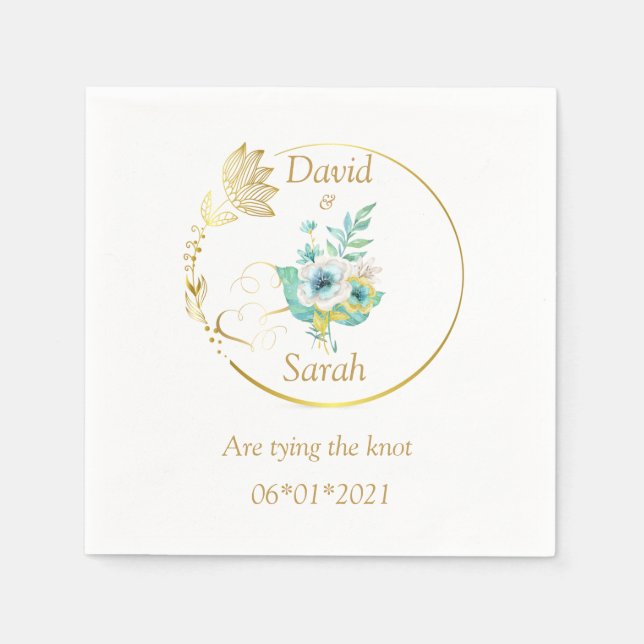 Wedding napkins (Front)