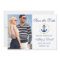 Wedding Nautical Blue Save The Date Photo