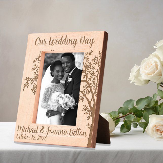  Wedding Newlywed Anniversary  Tree  Etched Frames (Creator Uploaded)