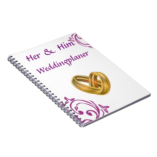 Wedding Notebook (Right Side)