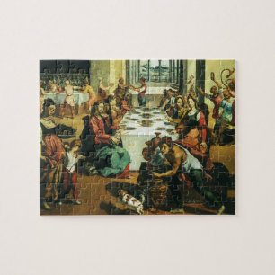 Wedding of Cana by Andrea Boscoli, Renaissance Art Jigsaw Puzzle