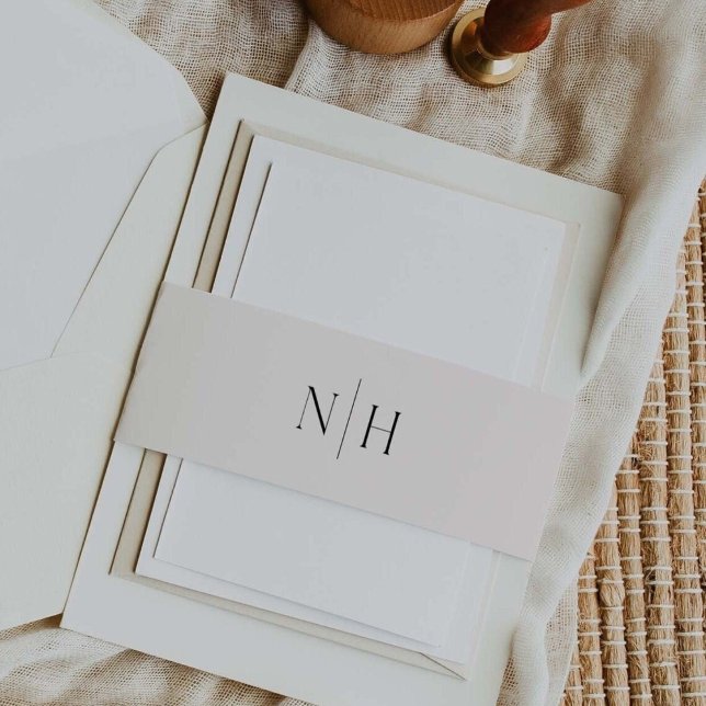 Wedding Of Invitation Belly Band (Creator Uploaded)