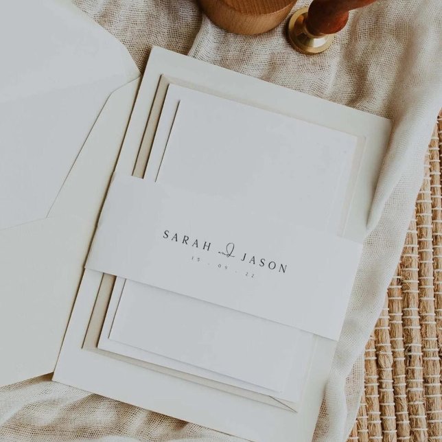 Wedding Of Invitation Belly Band (Creator Uploaded)