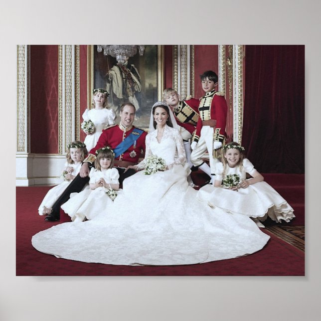 Wedding of Prince William and Catherine Middleton Poster (Front)