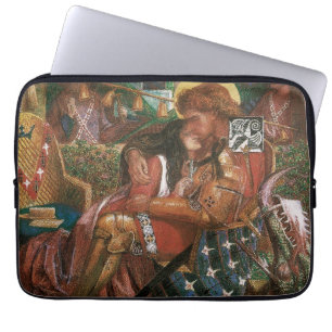 Wedding of St George, Princess Sabra by Rossetti Laptop Sleeve