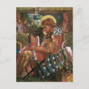 Wedding of St George, Princess Sabra by Rossetti Postcard