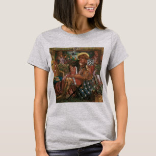 Wedding of St George, Princess Sabra by Rossetti T-Shirt
