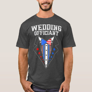Wedding Officiant Proposals Internet Ordained T-Shirt