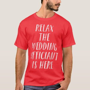 Wedding Officiant Rela Internet Ordained Minister2 T-Shirt