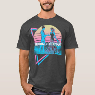 Wedding Officiant Retro T-Shirt