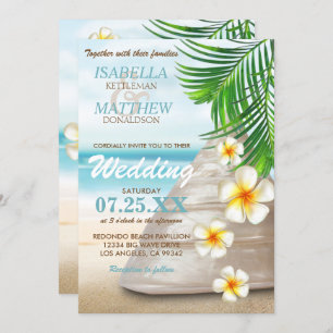 Wedding on the Beach Invitations