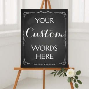 Wedding or Party Sign make your own custom