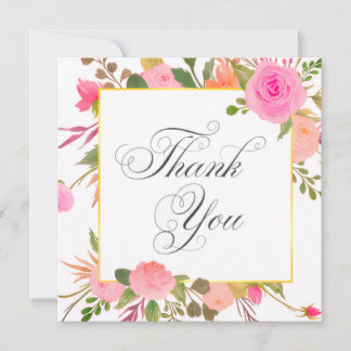 Wedding or Shower Thank you cards