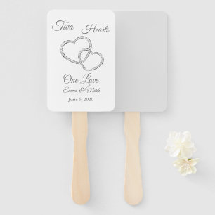 Wedding Paddle Fan