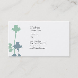 Wedding Pale Roses Boutique Business Card