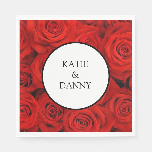 Wedding Paper Napkin (Front)