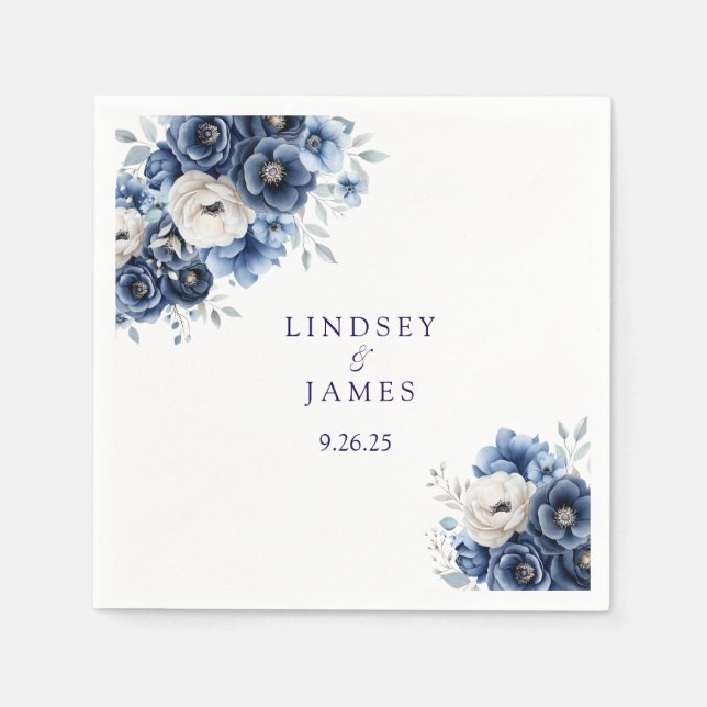 Wedding Paper Napkin (Front)