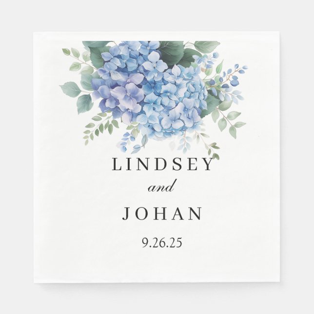 Wedding Paper Napkin (Front)