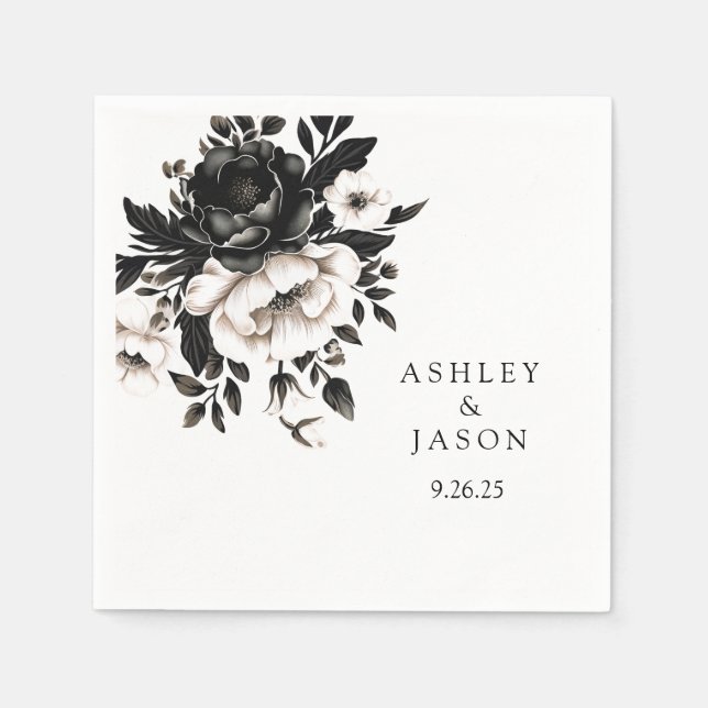 Wedding Paper Napkin (Front)