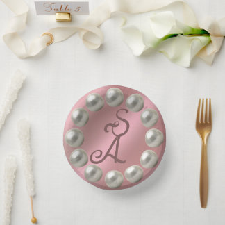 Wedding paper plate