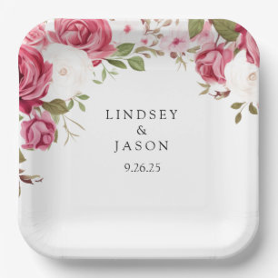 Wedding  paper plate