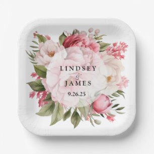 Wedding paper plates