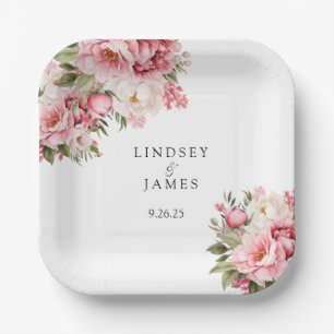 Wedding paper plates