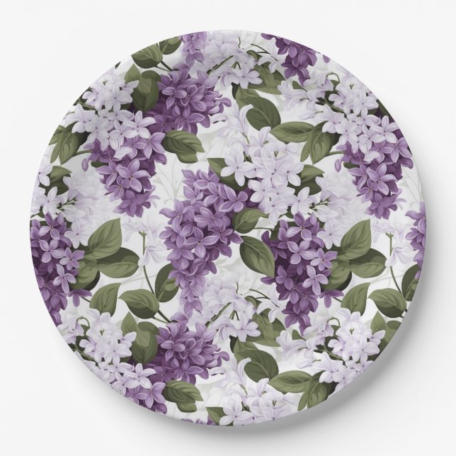 Wedding Paper Plates (Front)
