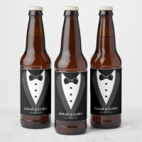 Wedding Party Beer Bottle