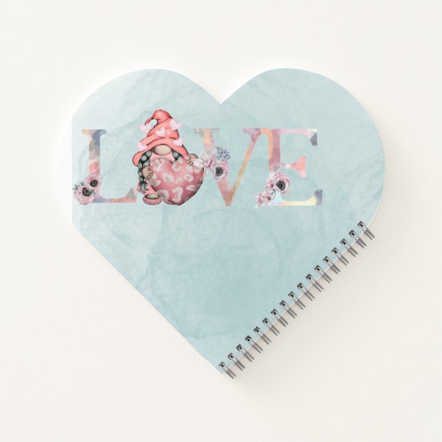 Wedding Party Bridesmaid Gift Idea Notebook (Back)
