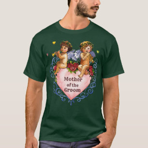Wedding party gift mother of the groom angels cher T-Shirt