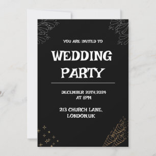 WEDDING PARTY INVITATION