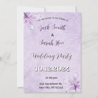 Wedding Party Invitation