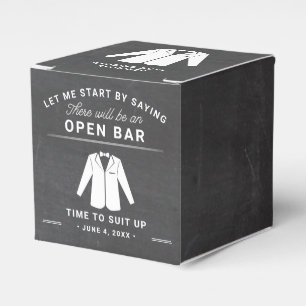 Wedding Party Proposal Will You Be My Groomsman Favour Box