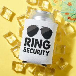 Wedding Party Ring Security Wedding Ring Can Cooler