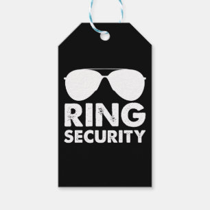 Wedding Party Ring Security Wedding Ring Gift Tags