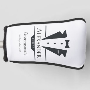 Wedding Party Tuxedo Gifts Groomsman   Golf Head Cover