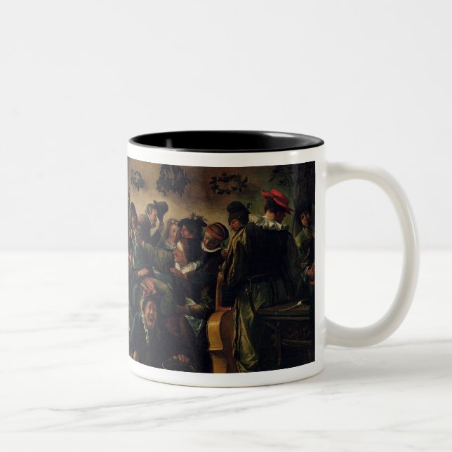 Wedding Party Two-Tone Coffee Mug (Right)