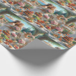 Wedding Party Wrapping Paper<br><div class="desc">"AI-generated artwork with design direction by Susang6"</div>