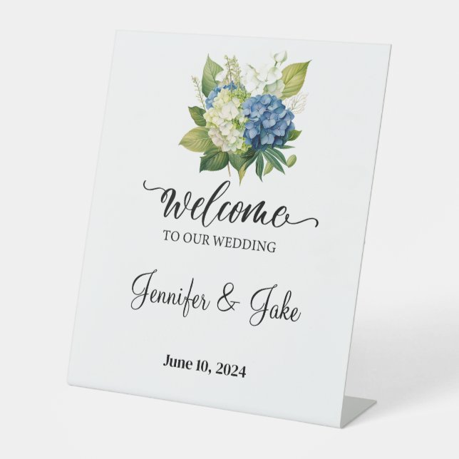 Wedding Pedestal Sign (Front)