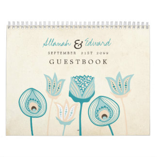 Wedding Personalised Photo Guest Book Guestbook Calendar