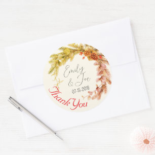 Wedding personalised stickers