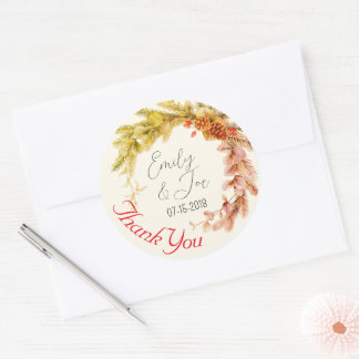 Wedding personalised stickers