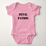 Wedding Petal Patrol Bridal Party Baby Bodysuit<br><div class="desc">Wedding petal patrol bodysuit for wedding party.</div>