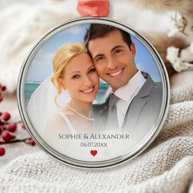 Wedding Photo and Date Ornament (
Wedding Photo and Date Ornament)
