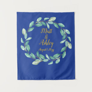 Wedding Photo Booth Backdrop Rustic Greenery Prop Tapestry