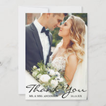 Wedding Photo Bride Groom Script Thank You